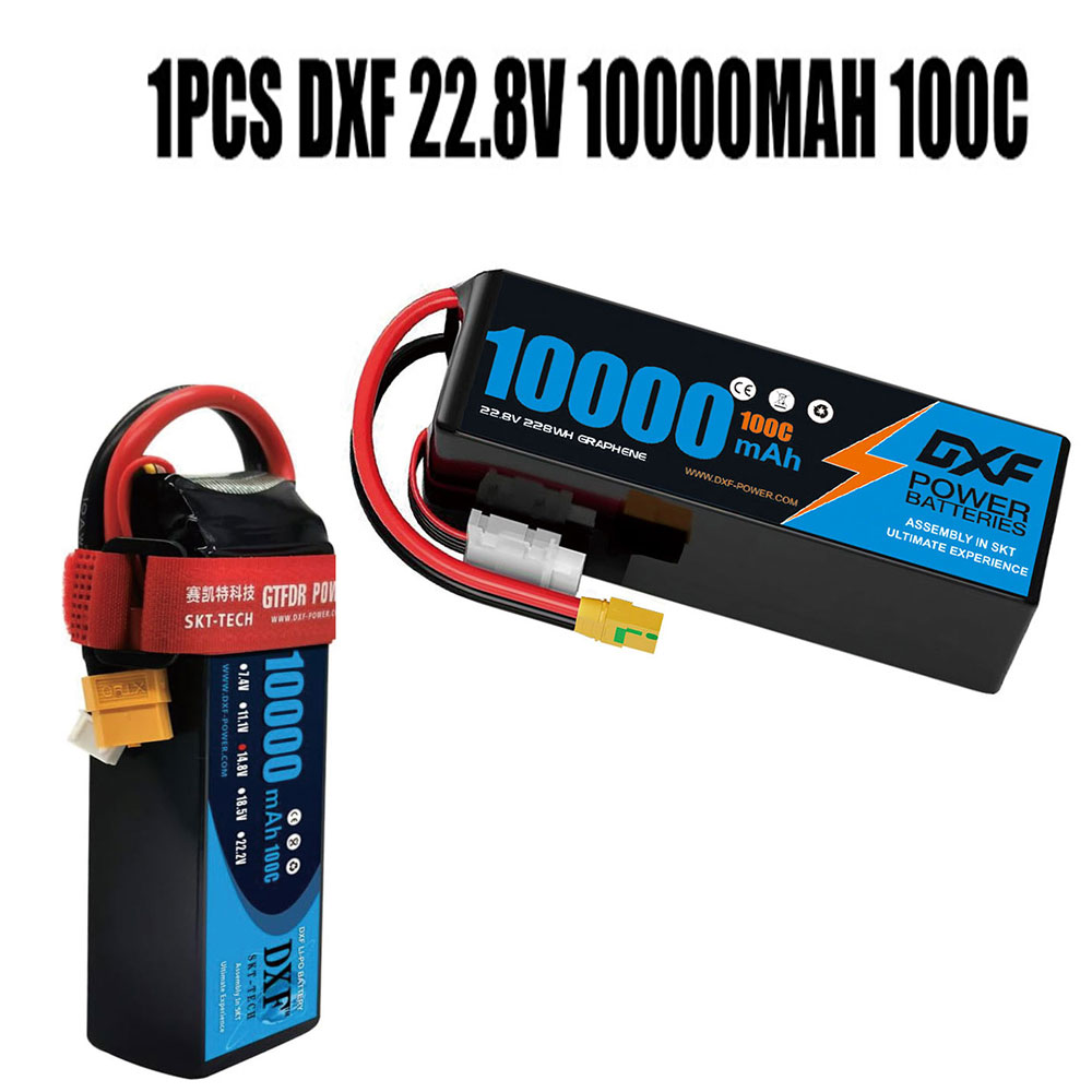 Drone Battery 6S - DXF 6S يبو بطارية 10000mAh 22.2V