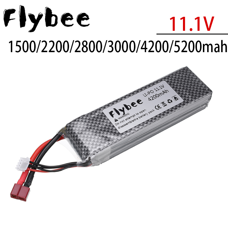 Drone Battery 3S - 11.1V 3S يبو بطارية 1500/2200/2800/3000/4200/5200mah ل