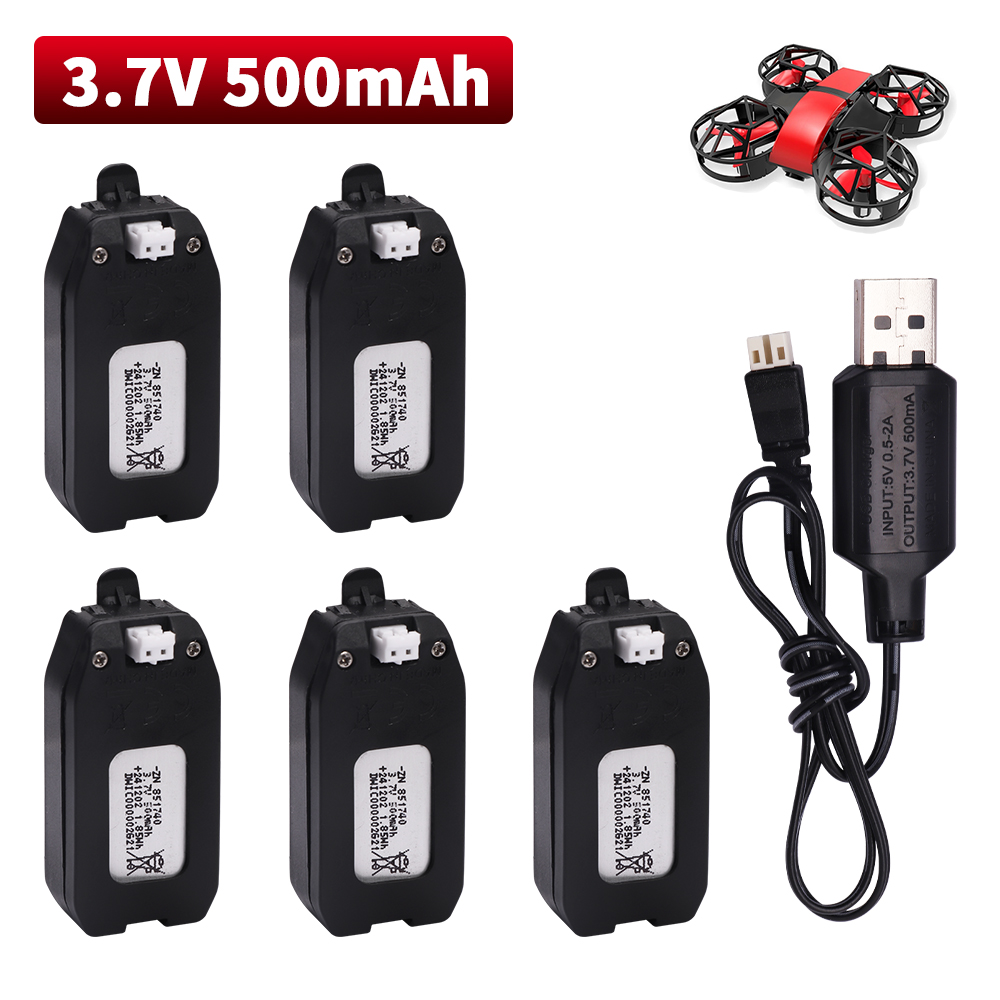 Drone Battery Lipo - بطارية ليثيوم 3.7 فولت 500 مللي