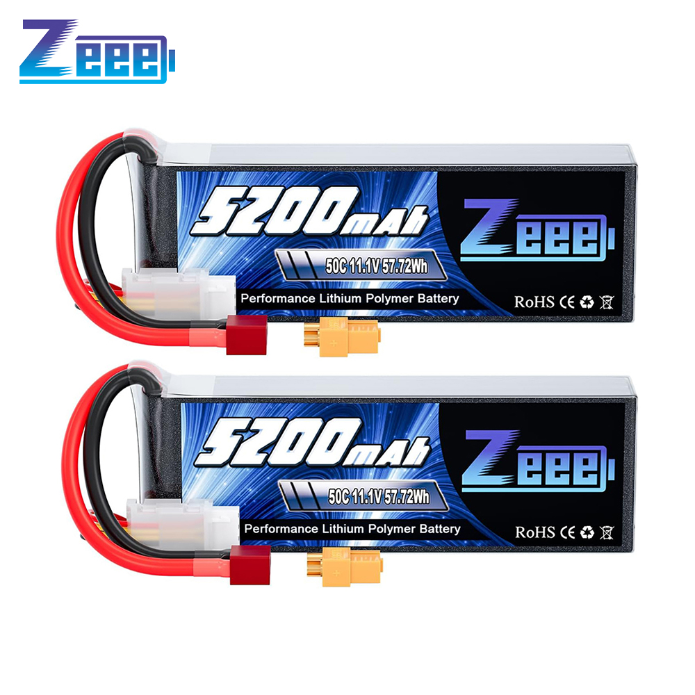 Drone Battery 3S - 1/2 وحدات Zeee 11.1 فولت 50C