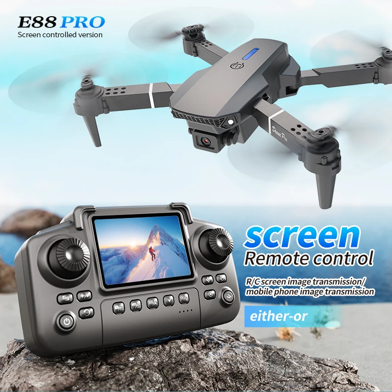 طائرة بدون طيار احترافية E88 P - مراجعة Drone Battery Box وسعره