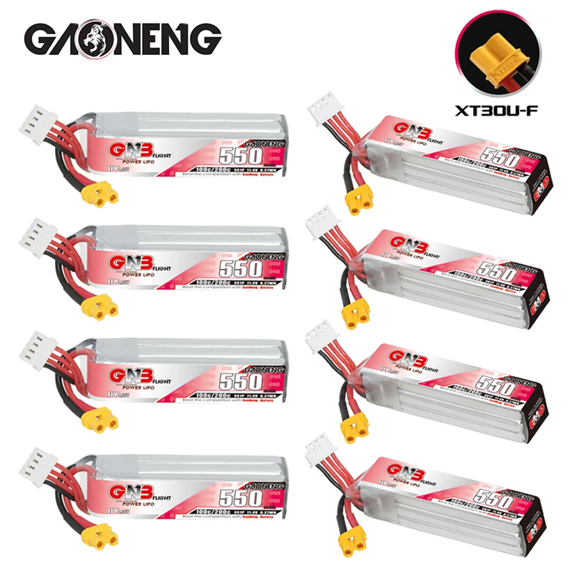 GNB HV 11.4 فولت 550 مللي أمبي - مراجعة Drone Battery Lipo وسعره