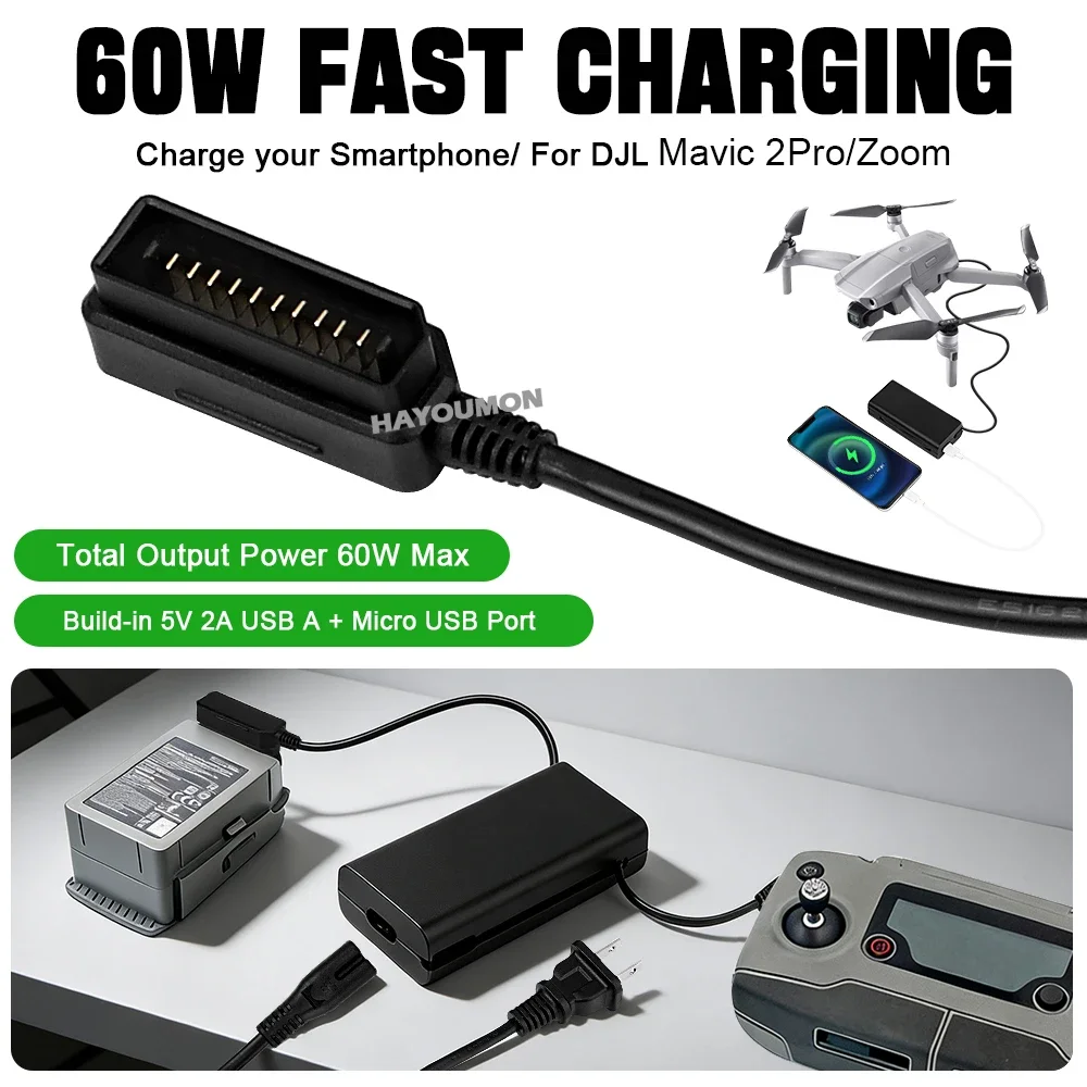 شاحن بطارية لطائرة DJI Mavic 2 - مراجعة Drone Battery Balance Charger وسعره