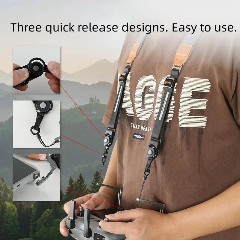 حزام رقبة ذاتي التوازن لجهاز ا - مراجعة Dji Drone Air 3 وسعره